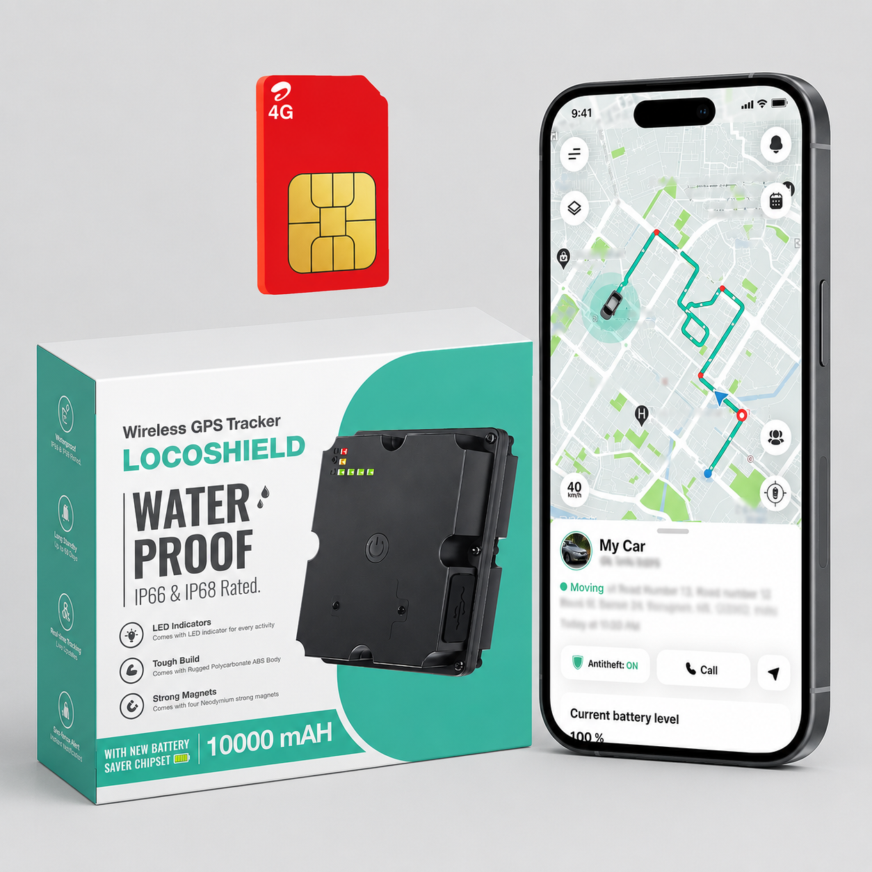 Locoshield Wireless Without SIM Recharge